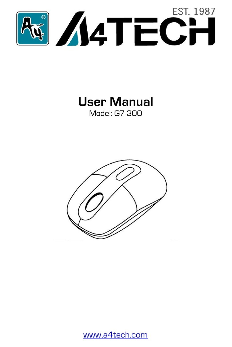 A4Tech G7-300 User manual
