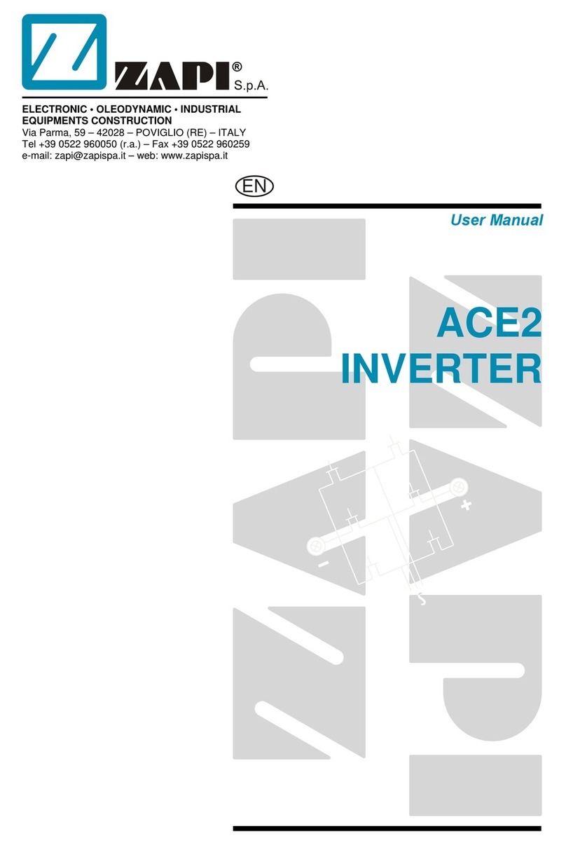 Zapi ACE2 user manual