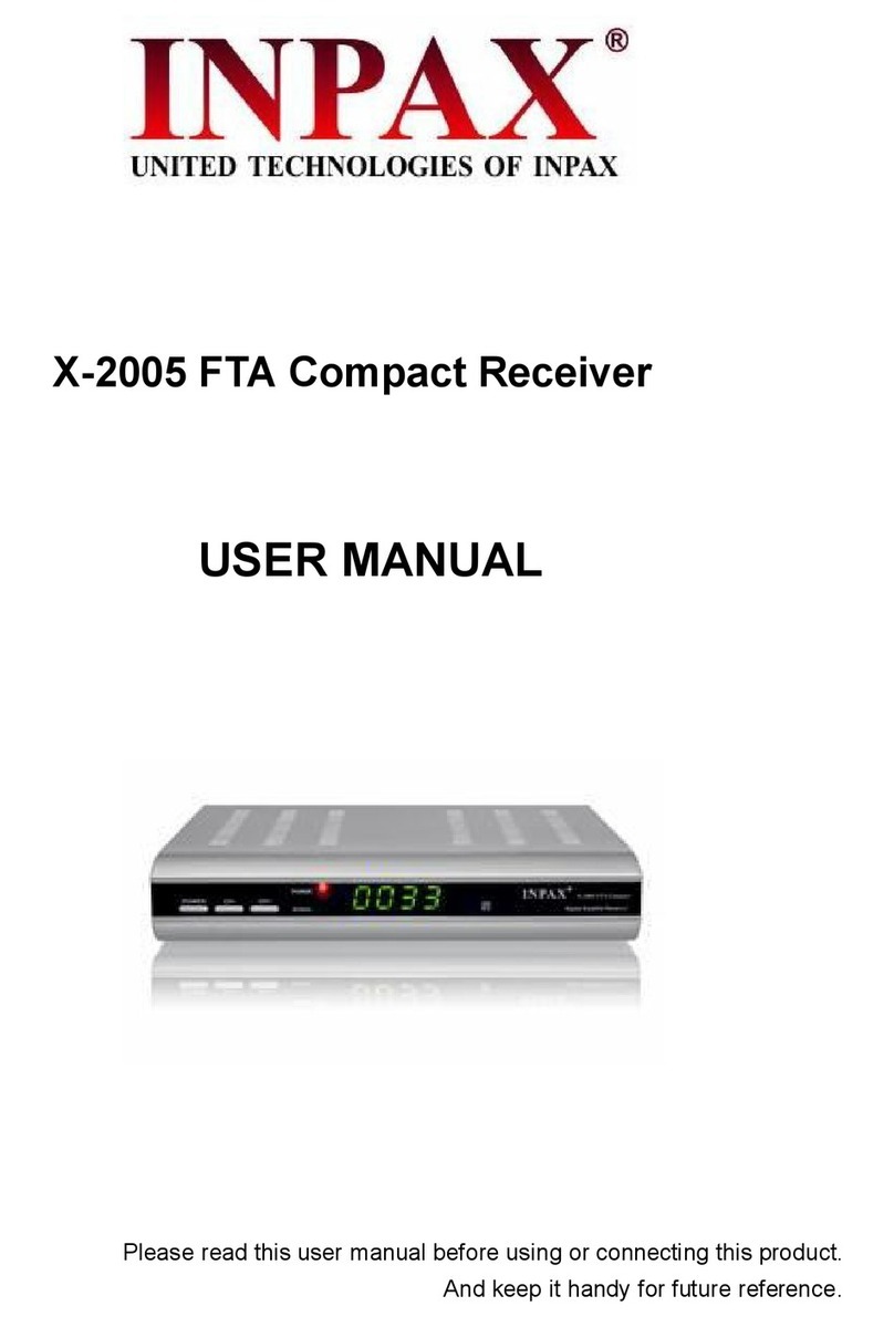 Inpax X-2005 user manual