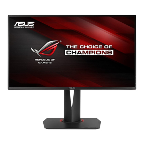 Asus PG278Q series User manual Asus PG278Q series User manual