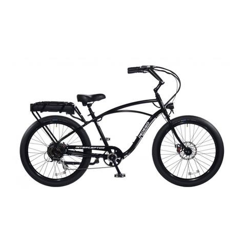 Pedego CITY COMMUTER & INTERCEPTOR Assembly instructions and owner's manual