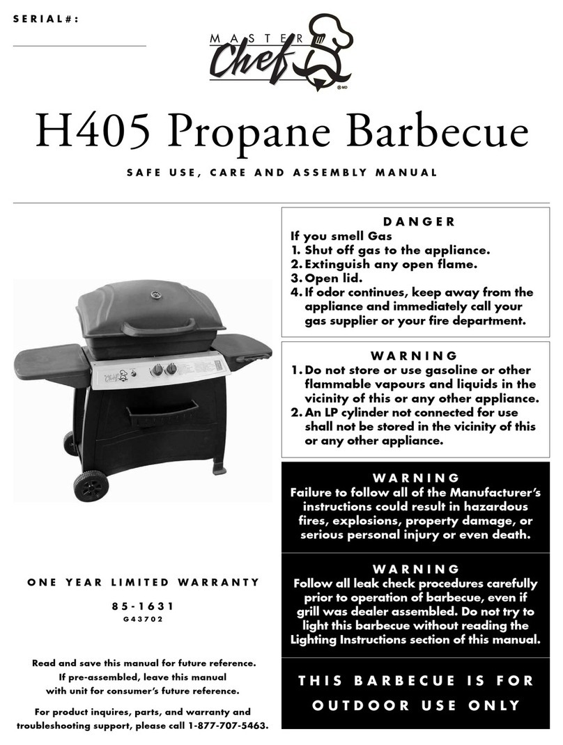 MasterChef H405 Quick guide