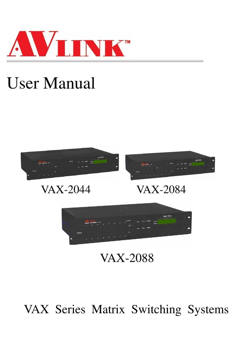 AVLink VAX-2044 user manual