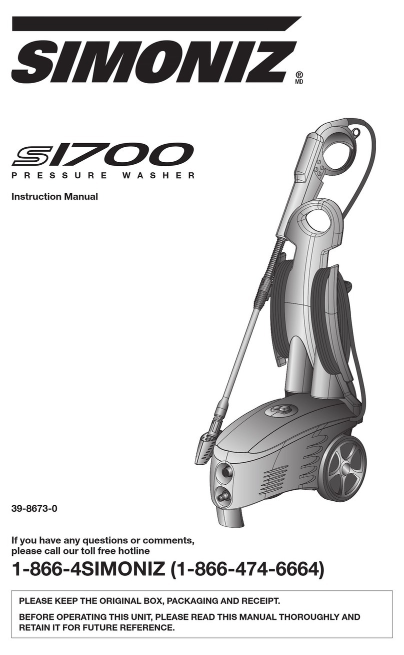 Simoniz S1700 User manual