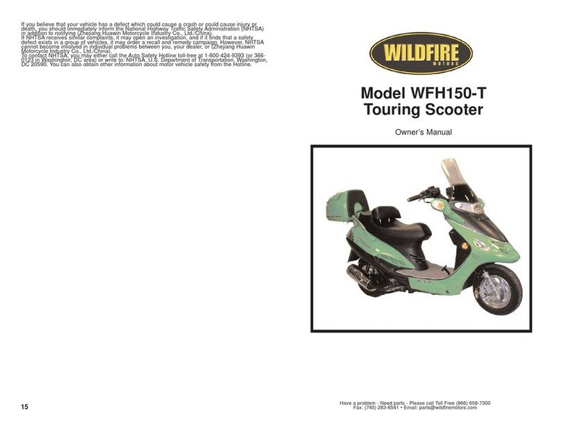 Wildfier WFH150-T owner's manual Wildfier WFH150-T owner's manual
