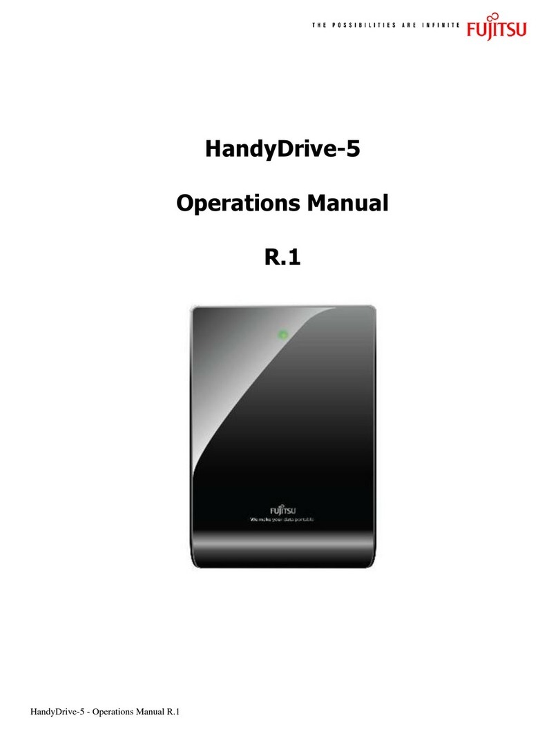 Fujitsu HandyDrive-5 User manual