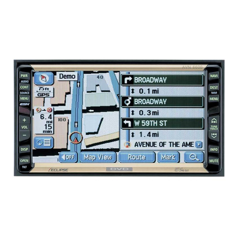 Eclipse AVN 6600 User manual