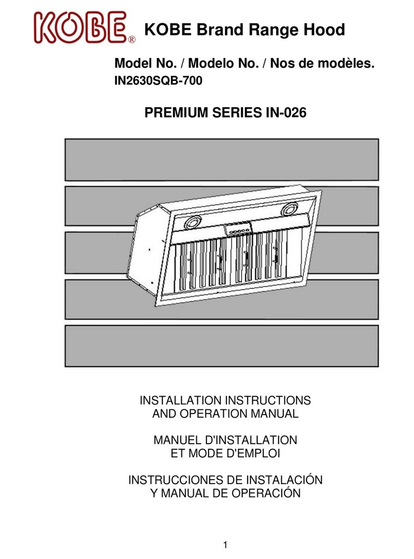 KOBE PREMIUM IN2630SQB-700 Troubleshooting guide