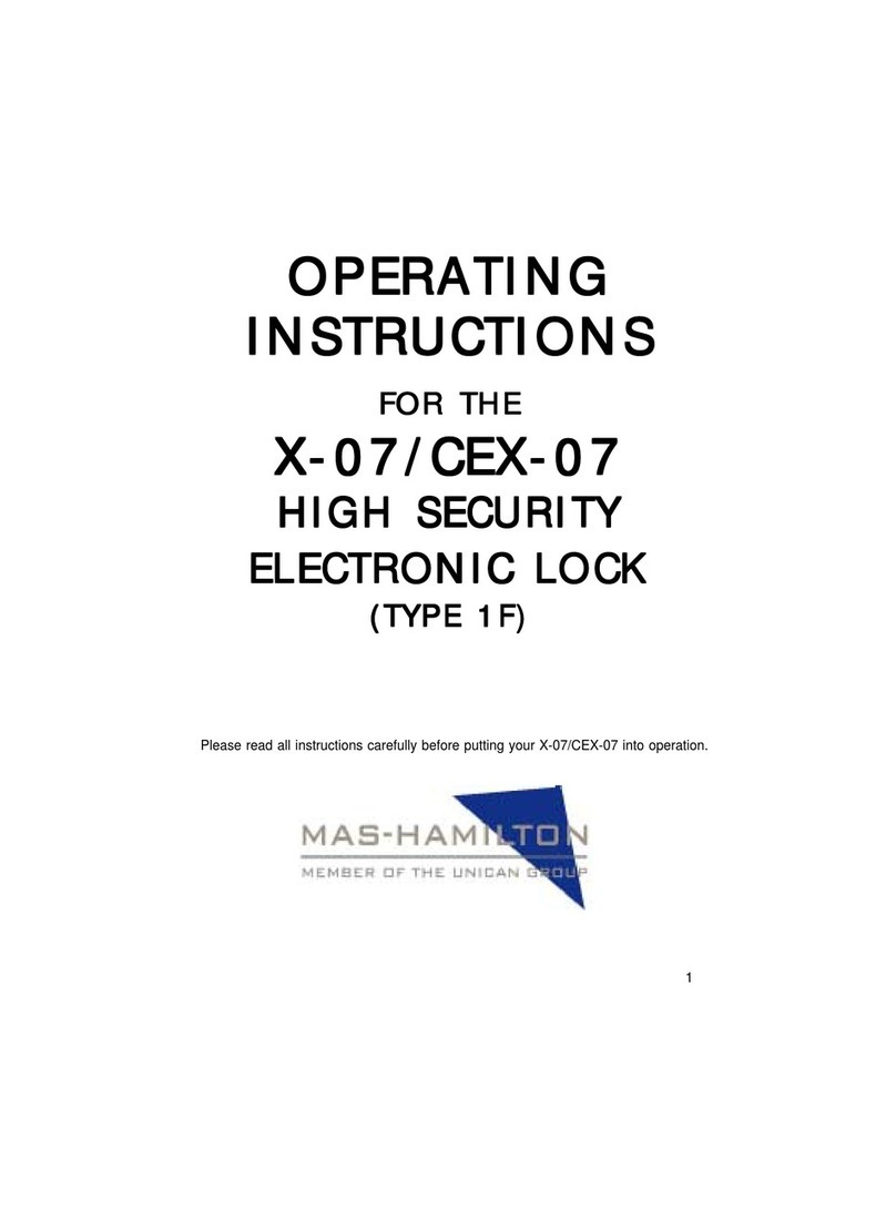 Mas-Hamilton XX-07 User manual