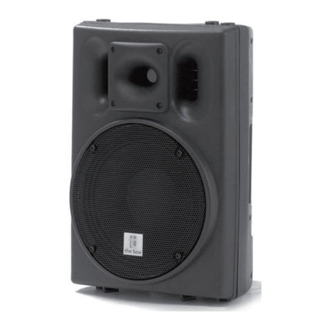 The box PA 110 User manual