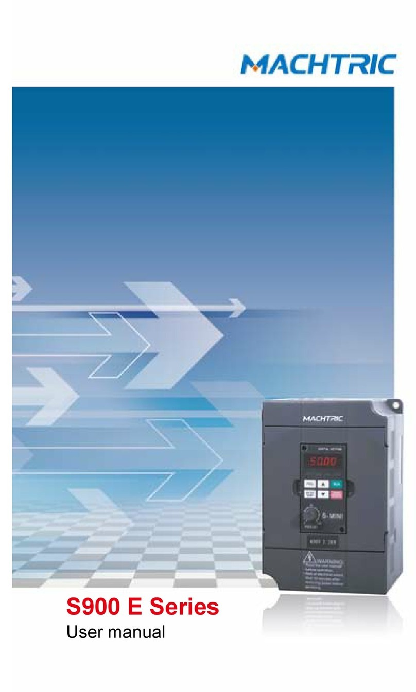 Machtric S900 E Series user manual
