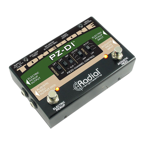 Radial Engineering PZ-DI User manual