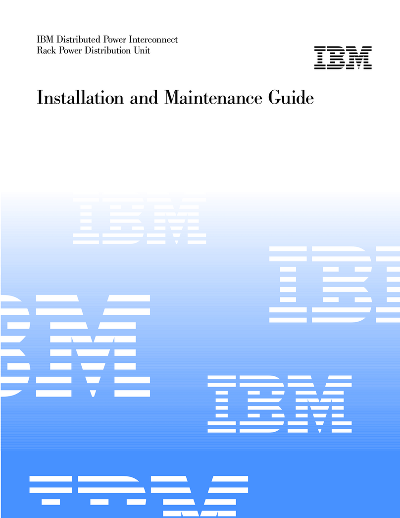 IBM Rack Power Distribution Unit Installation and maintenance guide