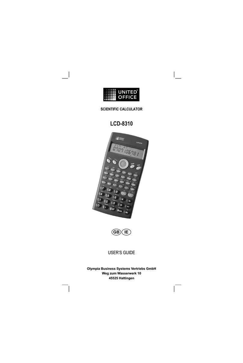 UNITED OFFICE LCD?8310 user guide