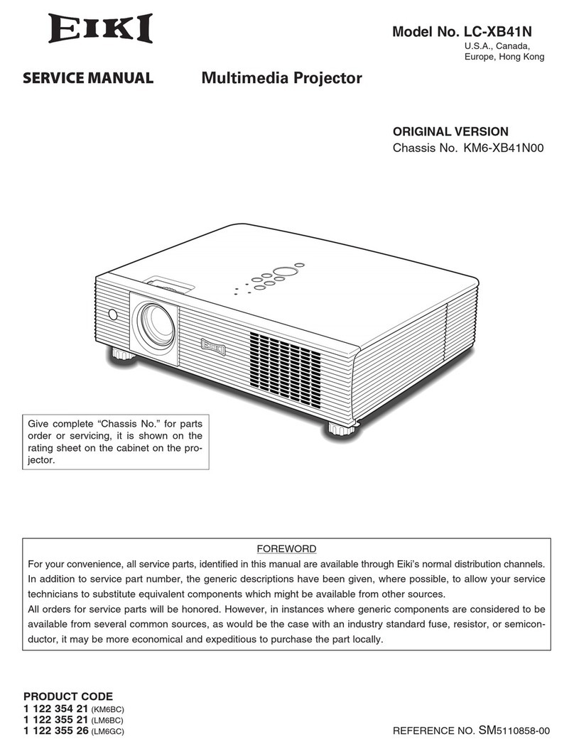Eiki LC-XB41N User manual
