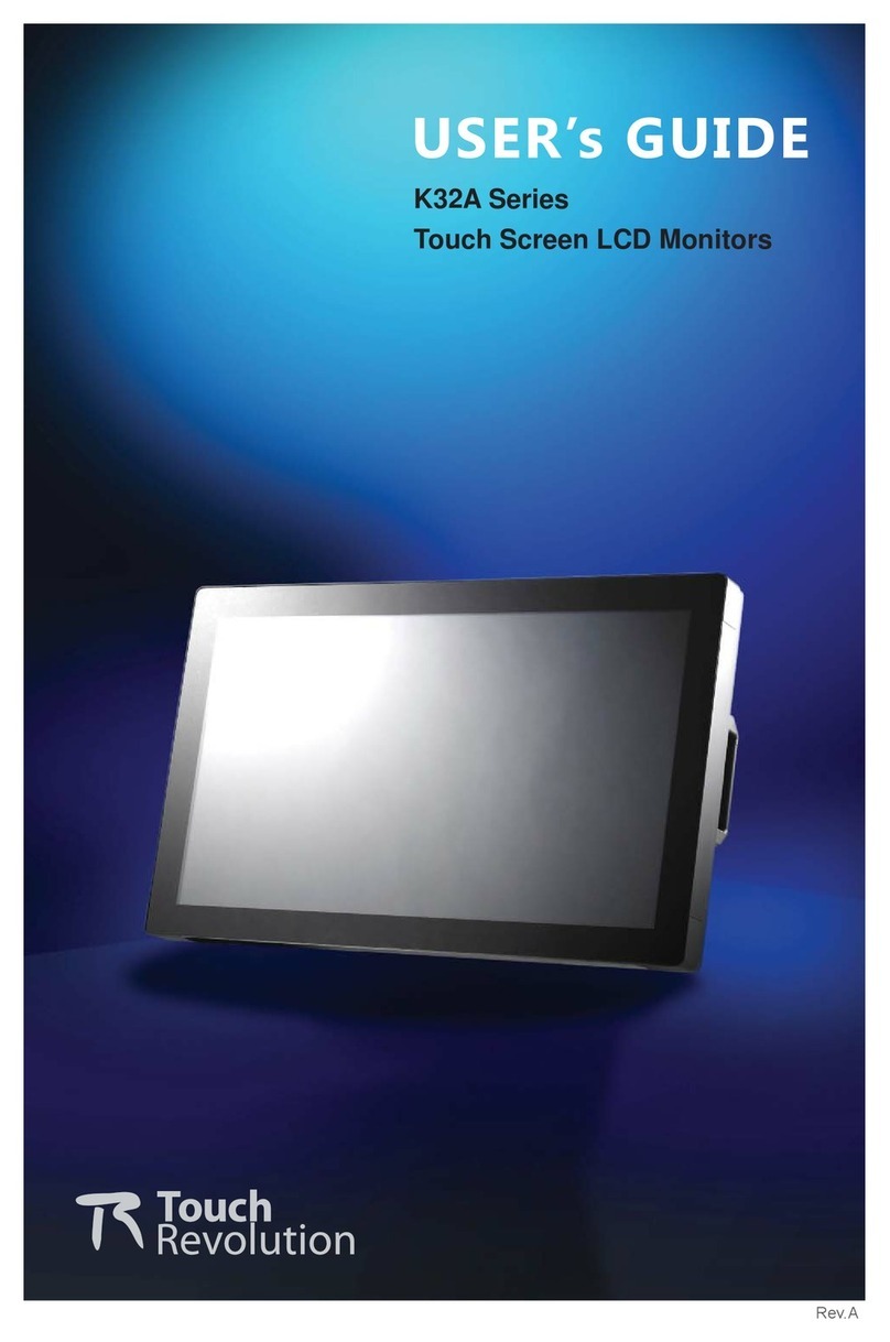 Touch Revolution K32A Series User manual