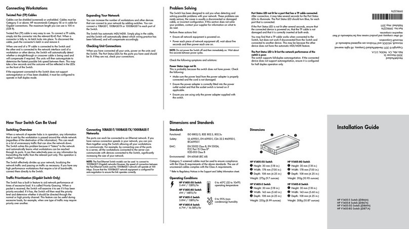 HP JD869A installation guide