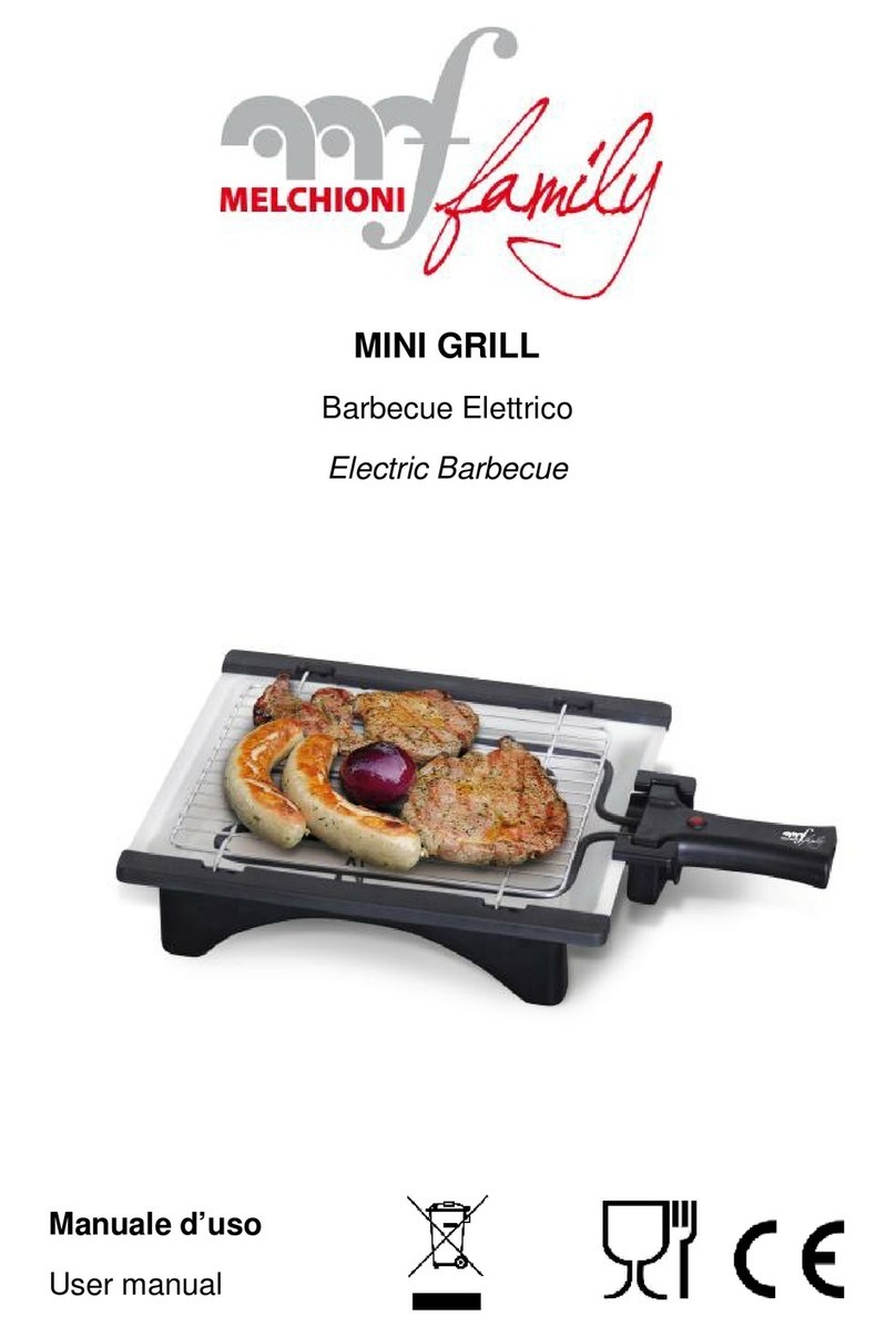 MELICONI MINI GRILL user manual