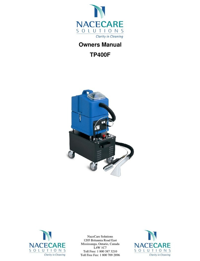 Nacecare TP400F owner's manual