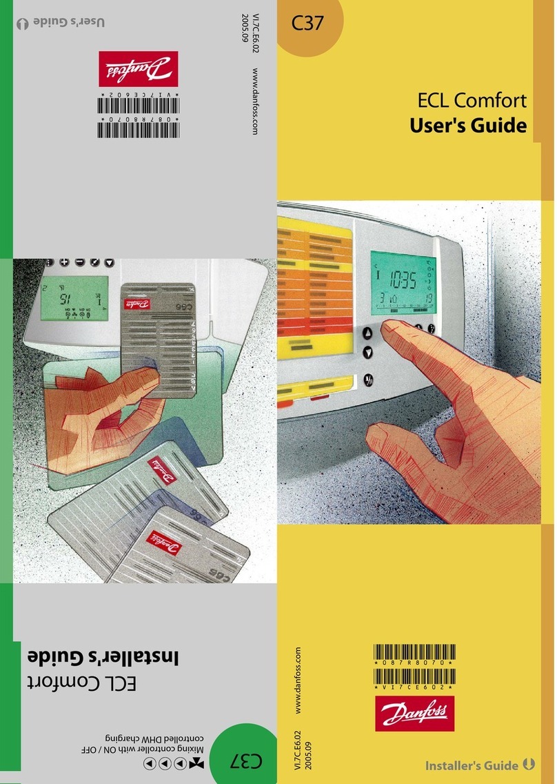 Danfoss C37 User manual