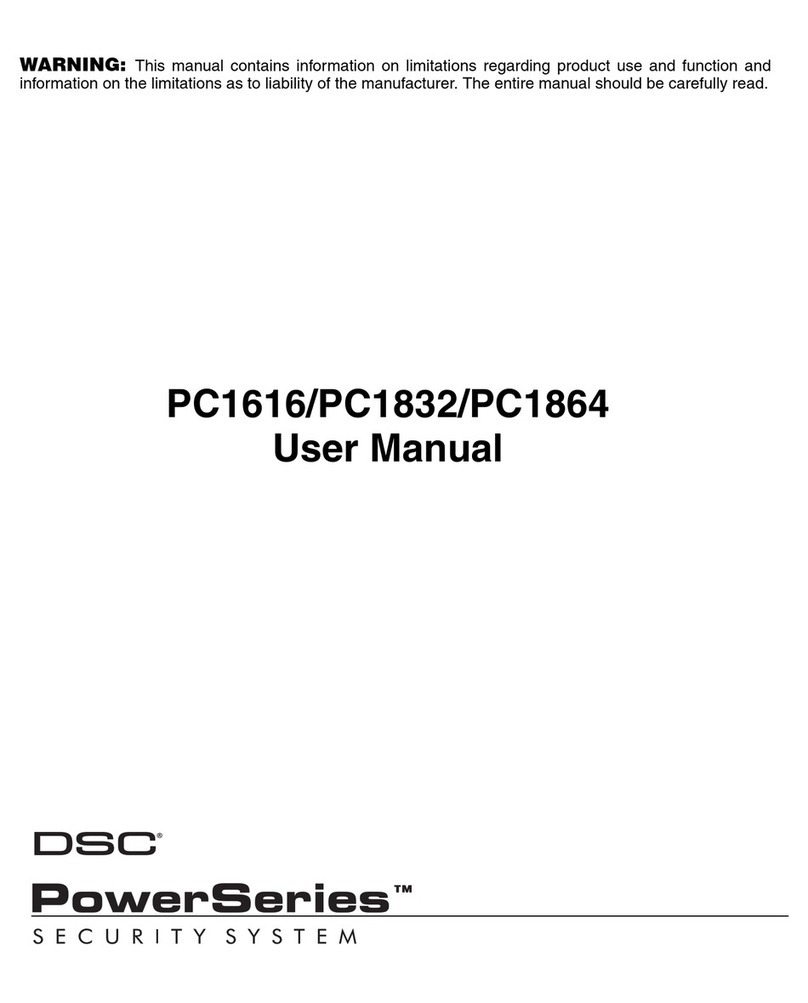 Digital Security Controls PC1616 user manual Digital Security Controls PC1616 user manual