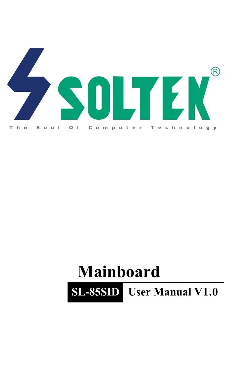 SOLTEK SL-85SID user manual