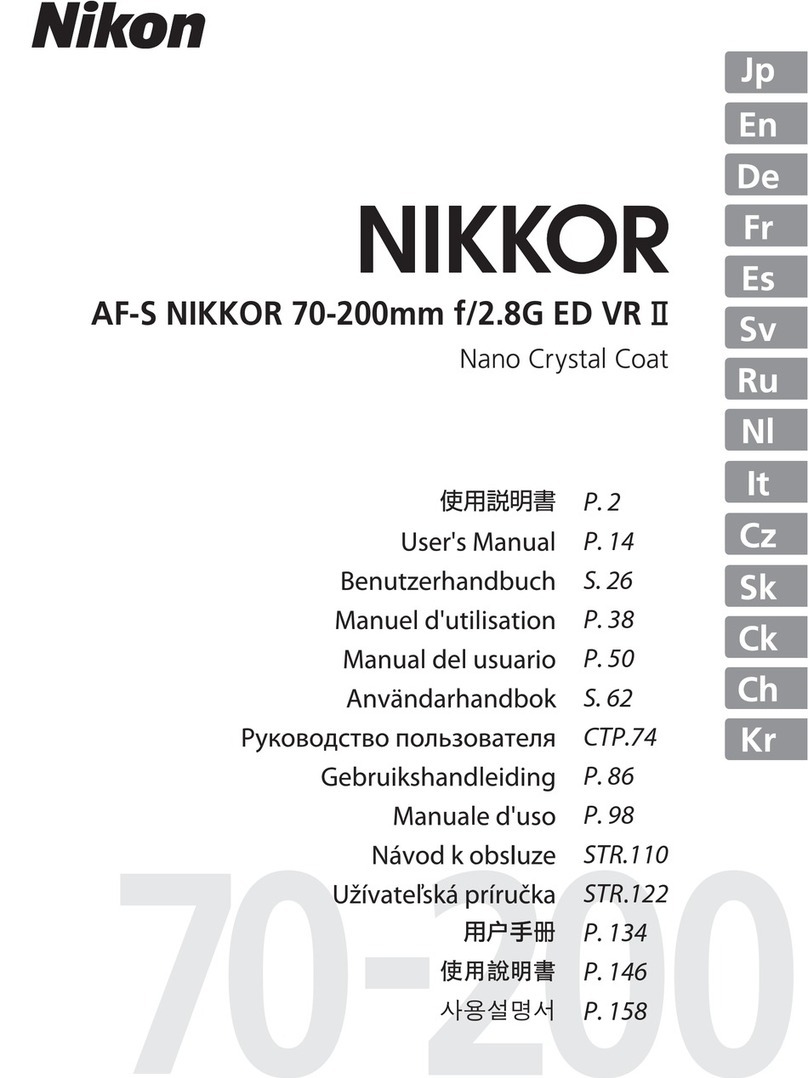Nikon NIKKOR User manual