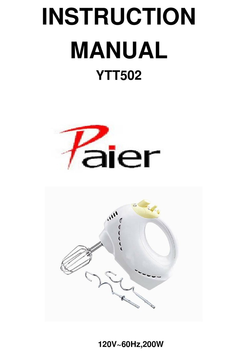 Paier YTT502 instruction manual