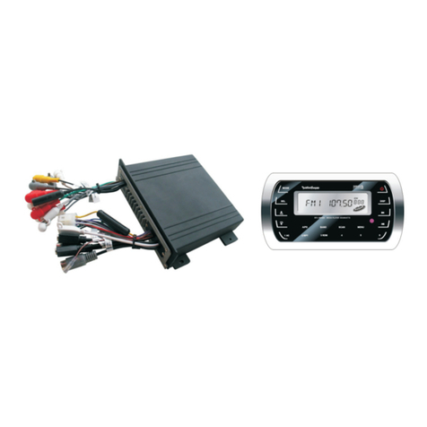 Rockford Fosgate RFX5000 Operation manual