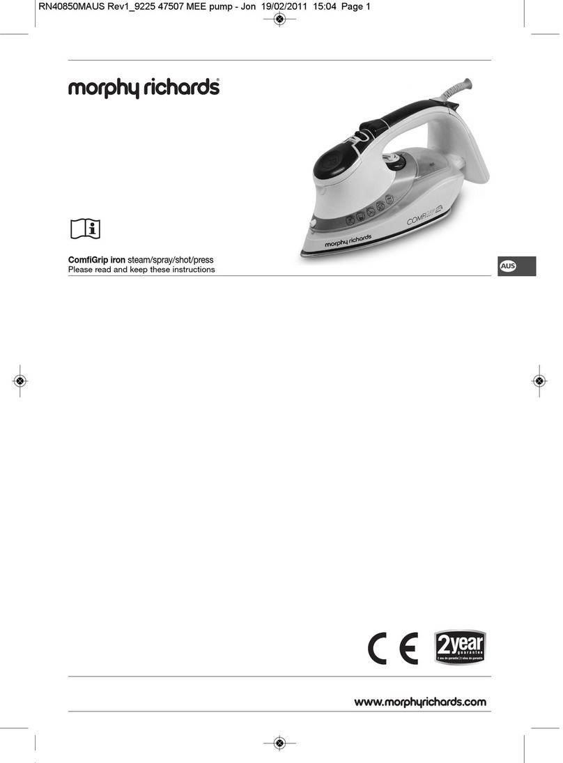 Morphy Richards COMFIGRIP user manual
