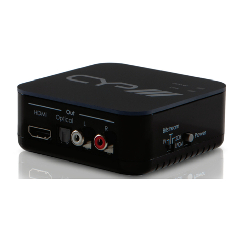 CYP AU-11CD User manual