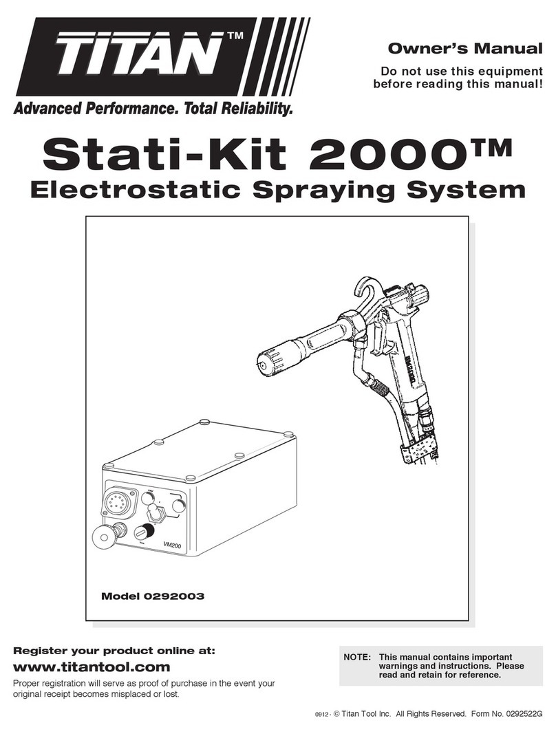 Titan Stati-Kit 2000 owner's manual