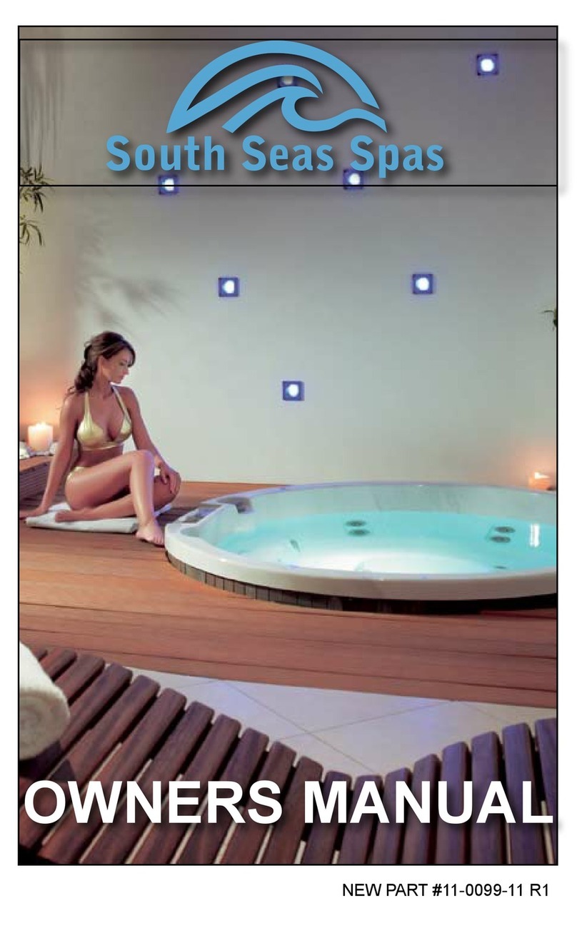 South Seas Spas Allegro Spas 2009 owner's manual