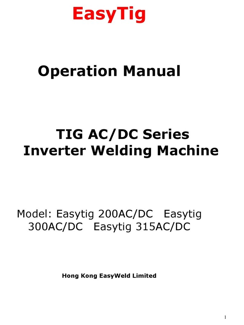EasyTig Easytig 200AC/DC Operation manual