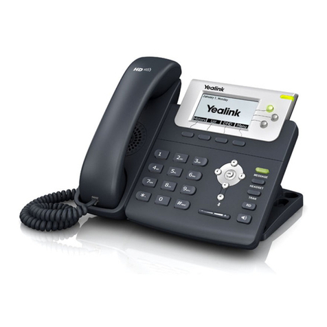 Yealink T22P User manual