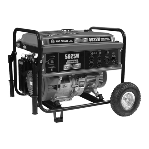 King Canada Power Force KCG-5625G instruction manual