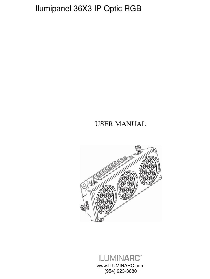 Iluminarc 36X3 user manual