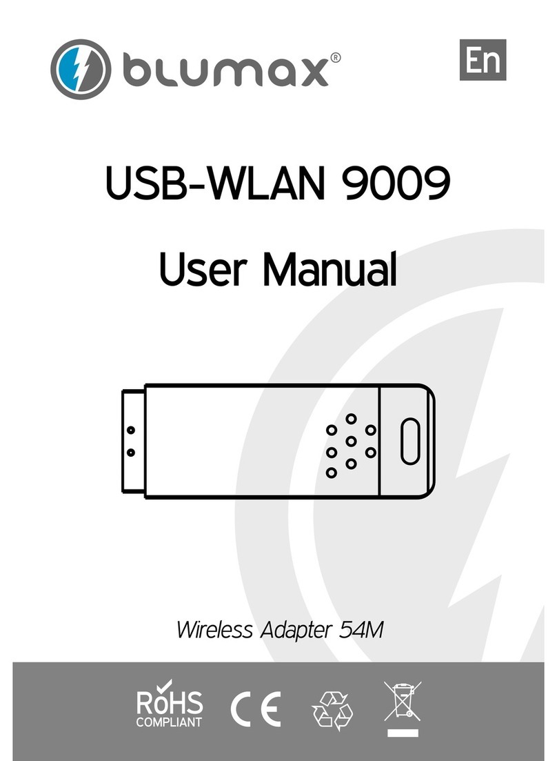 Blumax USB-WLAN 9009 user manual