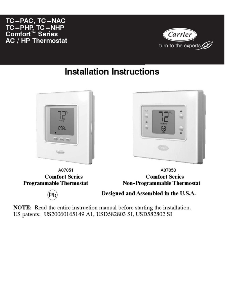 Carrier TC -PAC User manual