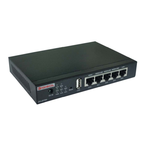 Digisol DG-LB1054 User manual Digisol DG-LB1054 User manual