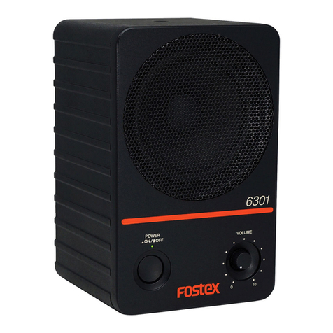 Fostex 6301ND owner's manual