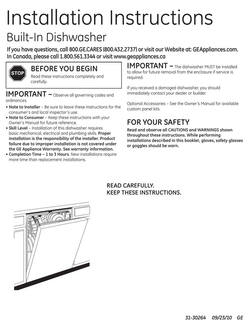 GE ZBD9900RII User manual
