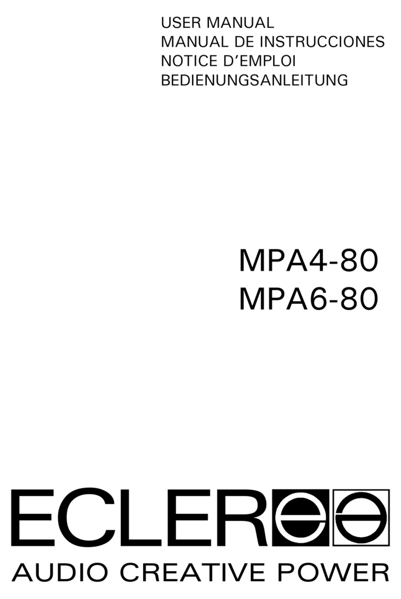 Ecleree MPA4-80 user manual