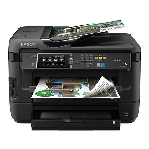 Epson WorkForce WF-7610 User manual