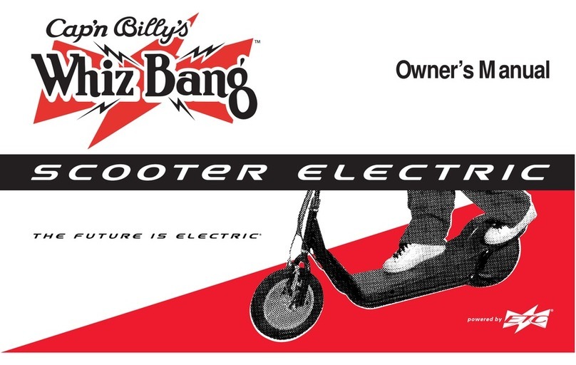 Capin Billy's Whiz Bang owner's manual
