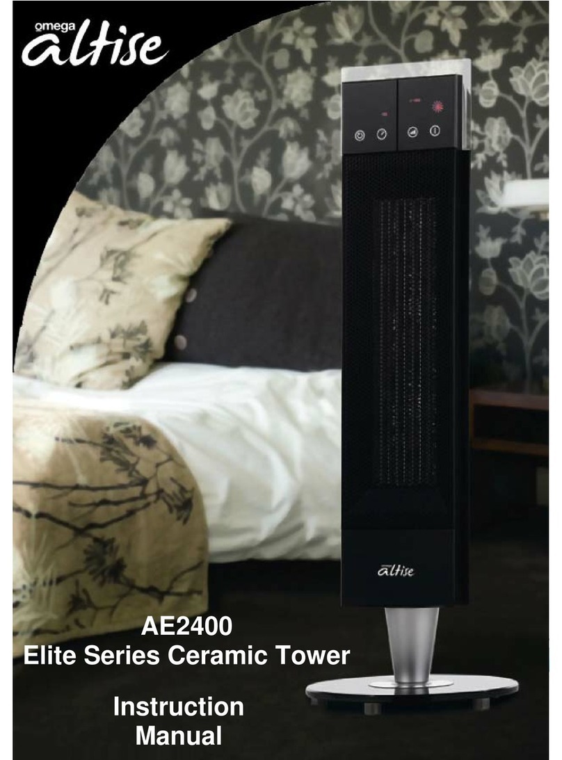 Omega Altise Elite AE2400 User manual
