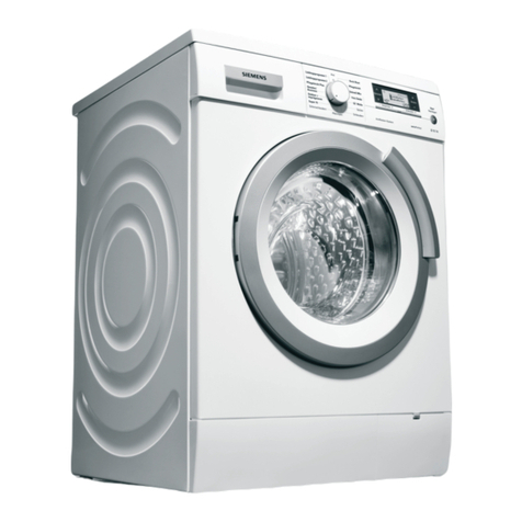 Siemens WM14Y890GB Instruction manual and installation instructions