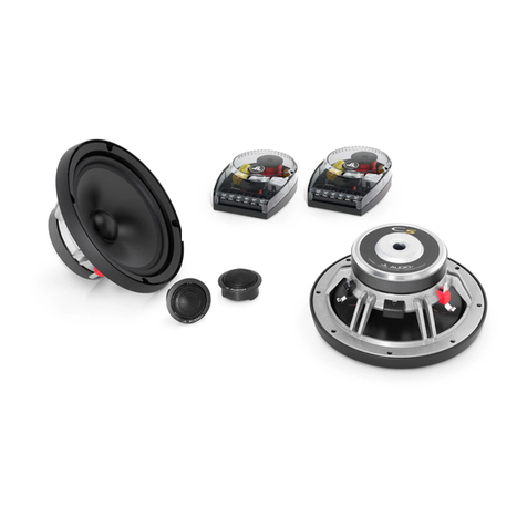 JL Audio Evolution C5-650 owner's manual