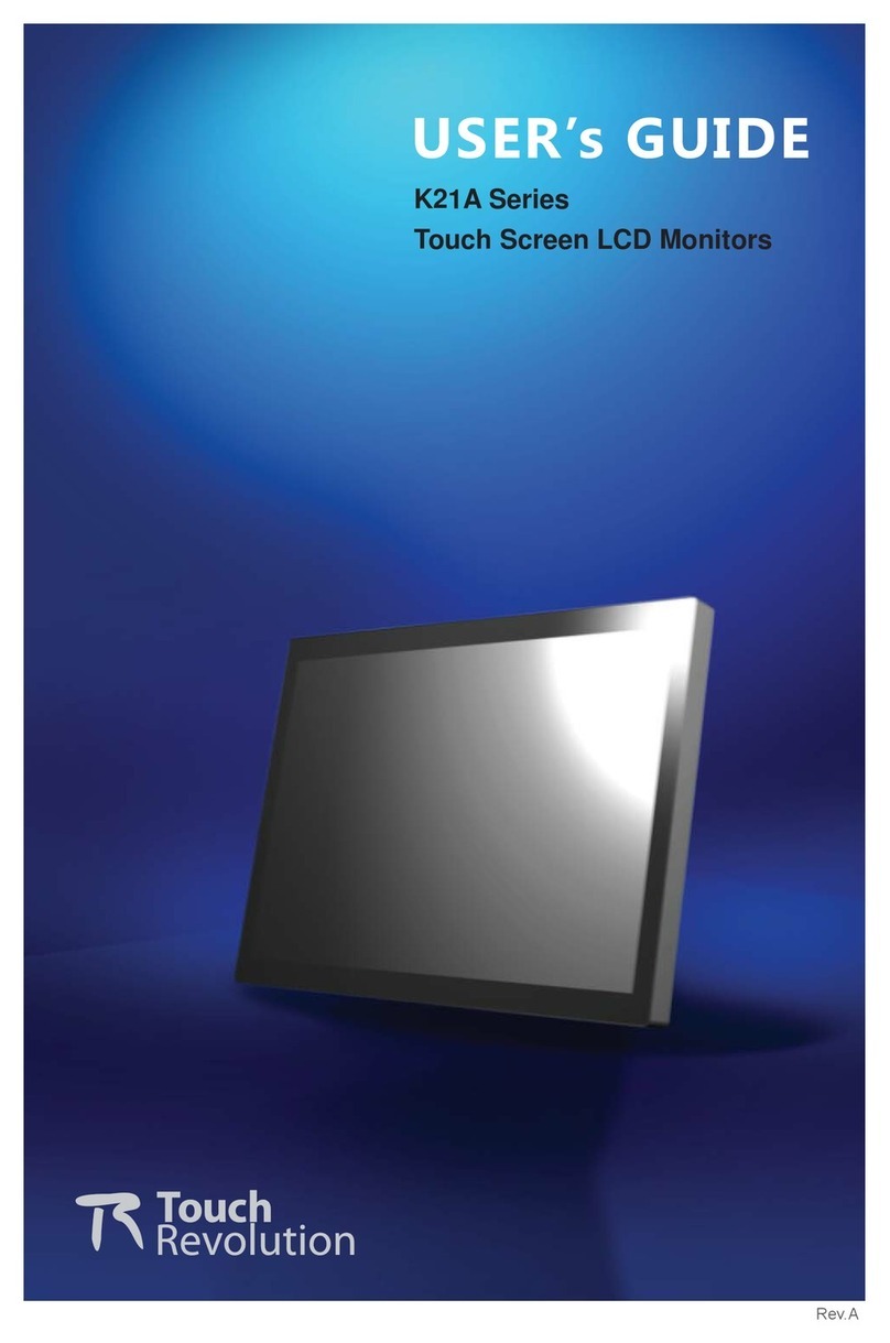 Touch Revolution K21A Series User manual