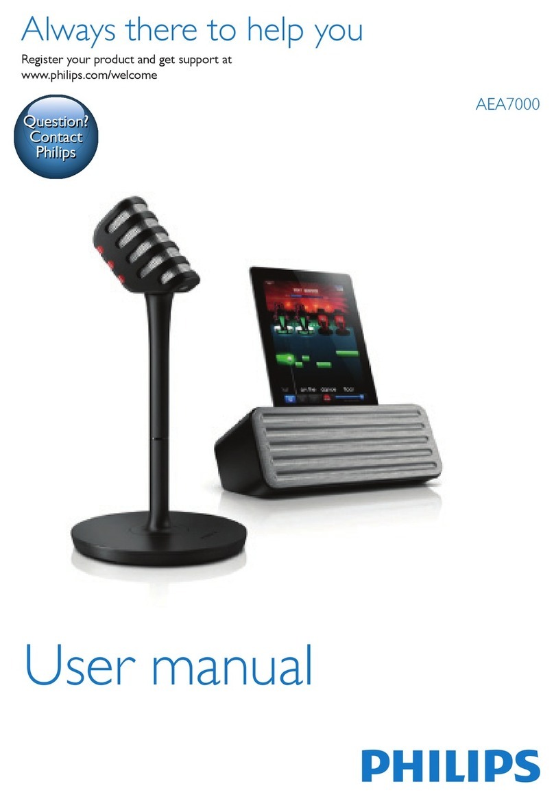 Philips AEA7000 user manual